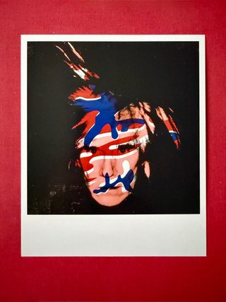 Cartolina Andy Warhol Autoritratto 1986