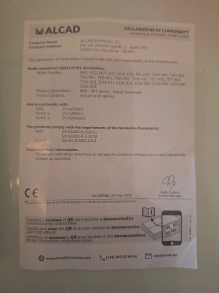 Telefonillo ALCAD blanco