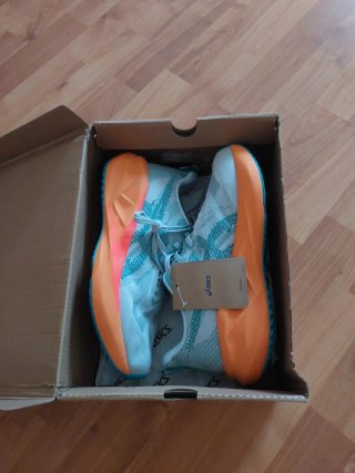 Zapatillas Asics Novablast 5 Naranja/Teal