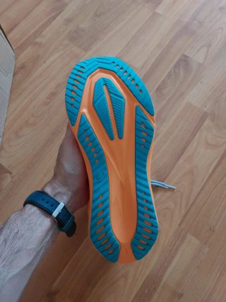 Zapatillas Asics Novablast 5 Naranja/Teal