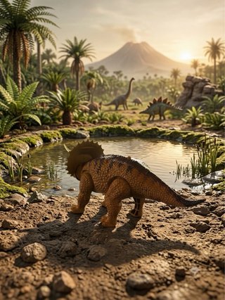 Triceratopo Dinosauro Giocattolo