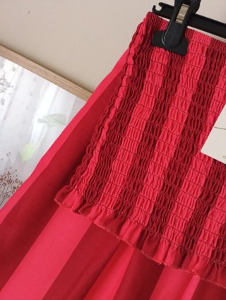 Conjunto Top y Pantalones Rayas Coral Neón