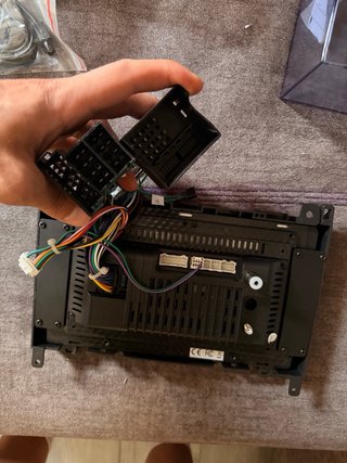 Pantalla de coche mercedes
