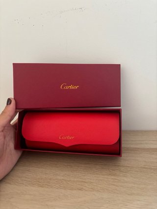 Gafas de sol Cartier Beige/Marrón