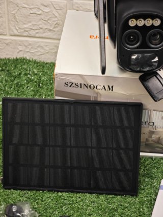 Cámara Seguridad 4K Zoom x8 WiFi Solar