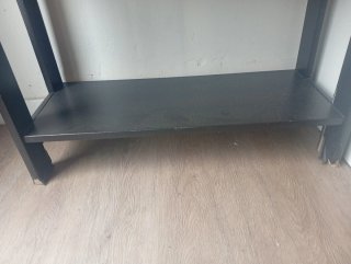 Estantería Negra Habitación