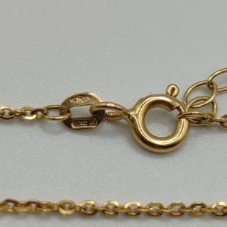 00722 GARGANTILLA CON ESTRELLA DE ORO DE 18K