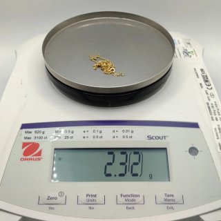 00722 GARGANTILLA CON ESTRELLA DE ORO DE 18K