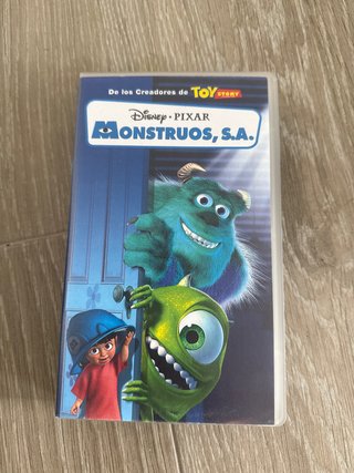 Monstruos S.A. VHS Disney Pixar Español