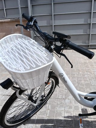 Bicicleta Eléctrica Paseo Blanca
