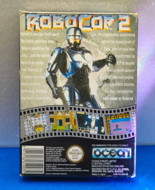 JUEGO NINTENDO NES ROBOCOP 2 PAL ESP