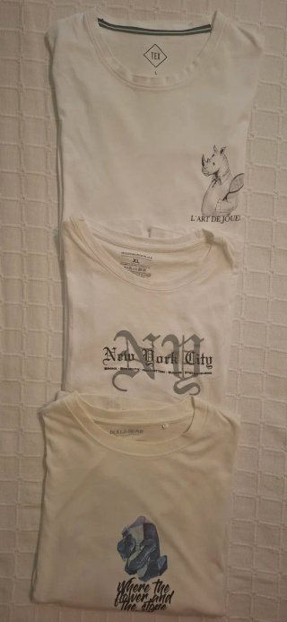 Camisetas variadas  estampada flores LOVE