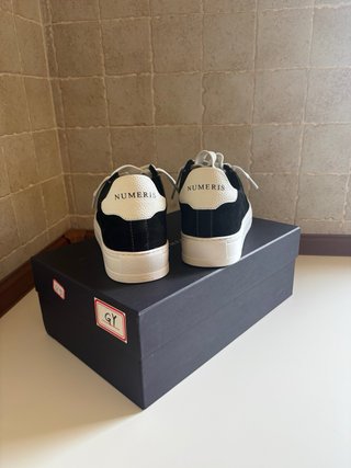 Numeris Sneakers Nere e Bianche Tg 43