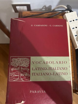 Dizionario latinoitaliano italianolatino campanini