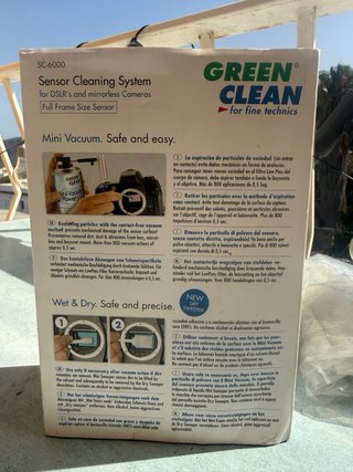 Kit Limpieza Sensor Green Clean SC-6000