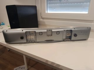 Barra de Sonido Philips Negra y Plateada