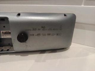 Barra de Sonido Philips Negra y Plateada