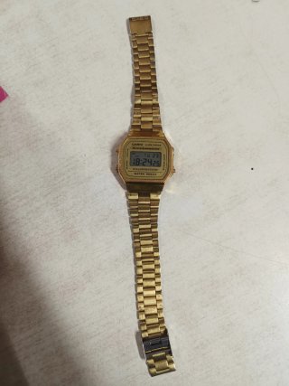 Orologio Casio Vintage Oro Argento