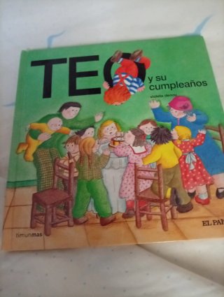 Libro TEO y su cumpleaños