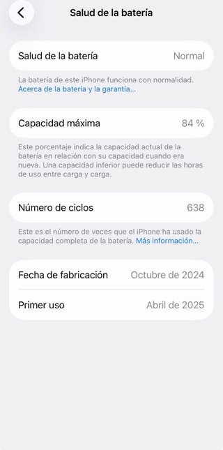 iPhone 15 256GB Nero 84% Batteria