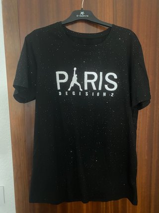 Camiseta Jordan Paris Decision 2 Negra