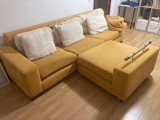 Sofá Chaise Longue Amarillo