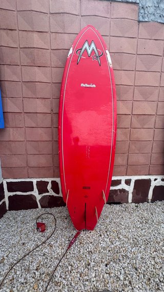 Tabla Surf McTavish Roja + Tabla Windsurf