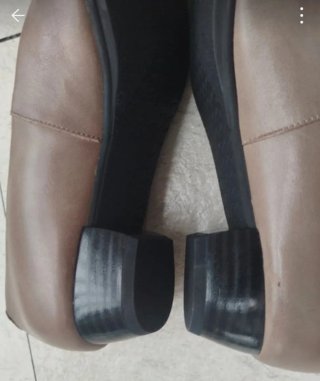 Zapatos Pitillos Beige Talla 38