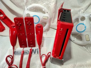 Consola Wii Rossa Completa + Accessori