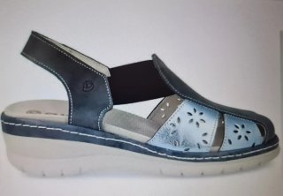 Sandalias confort de piel, SUAVE BY LEYLAND, 38