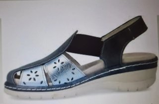 Sandalias confort de piel, SUAVE BY LEYLAND, 38