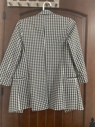 Blazer a quadri Bershka da donna