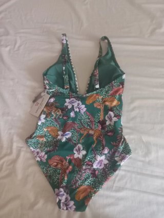 Bañador estampado T.36