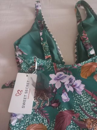 Bañador estampado T.36