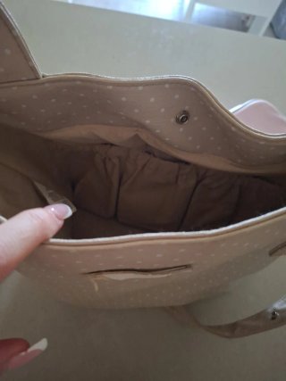 Bolso cambiador Pasito a Pasito lunares