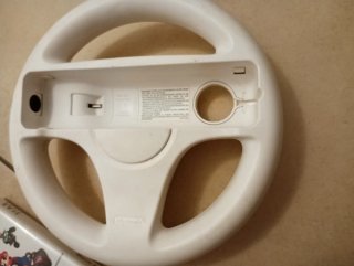 Gioco Nintendo wii super Mario Kart Wii + volante