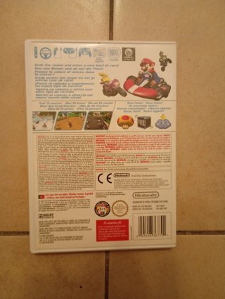 Gioco Nintendo wii super Mario Kart Wii + volante