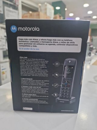Teléfono Inalámbrico Motorola AXH01 Alexa