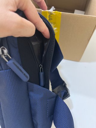 Bolso Mandarina Duck Azul Nuevo
