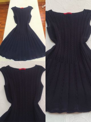 Vestido azul noche