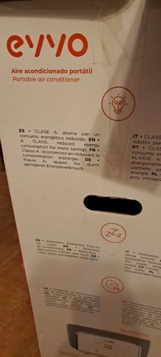 Aire Acondicionado Portátil EVVO P7 3I N1