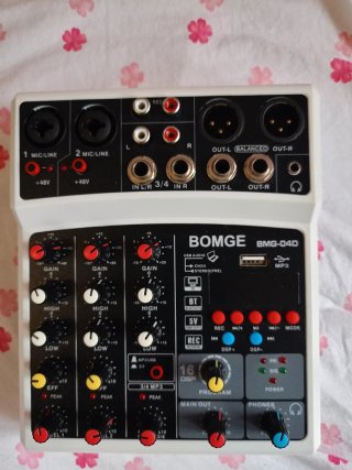 Mixer Bomge BMG-04D