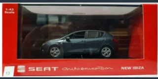 SEAT IBIZA 5 PUERTAS TRACK GREY ESCALA 1:43