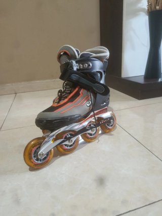 Patinetes Recreacionales Talla 38 Gris/Naranja