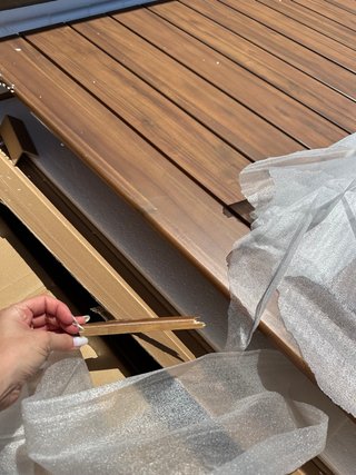 Mesa extensible jardín acacia 250-310 cm