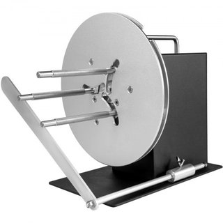 Máquina Rebobinadora de Etiquetas de 120 mm de Ancho Máquina Rebobinadora Bi-Direccional Rebobinado 220 mm de Diámetro Máx. Sincronizar con Impresoras para Industrias