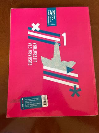 Euskara eta Literatura Batxilergoa 1
