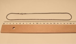 GARGANTILLA DE ORO BLANCO 18K/ 8.3GR