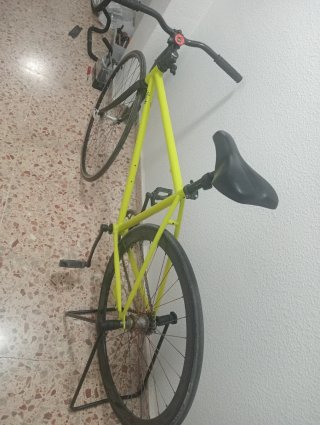 Bicicleta Fixie/Single Speed Amarilla