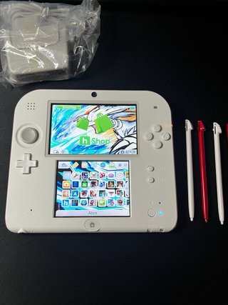 Nintendo 2DS con molti giochi